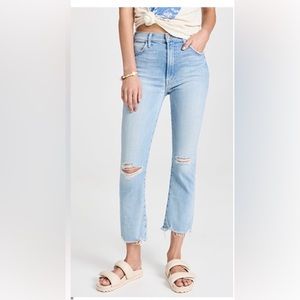 MOTHER The Hustler Ankle Chew Jeans Size 30